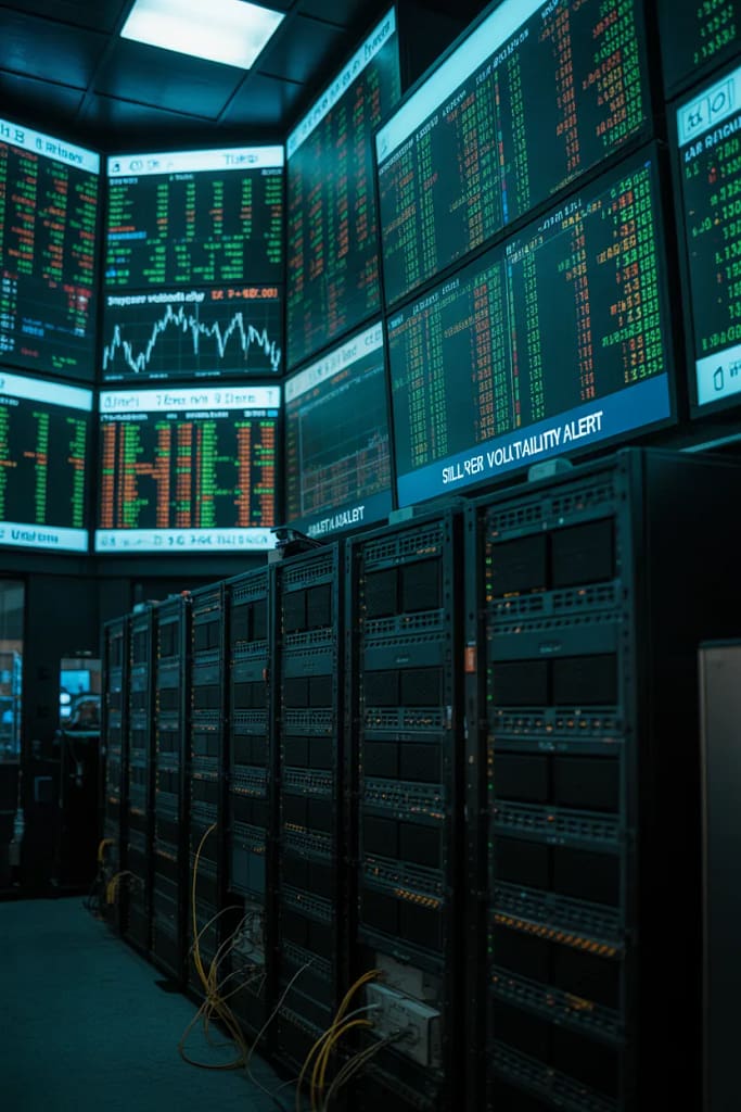 Algorithmic Trading During Most Violent 48 Hours in Silver