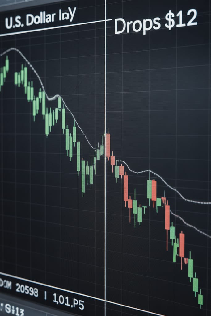 Dollar Strength Surge Accelerates Silver Drops $12 Decline