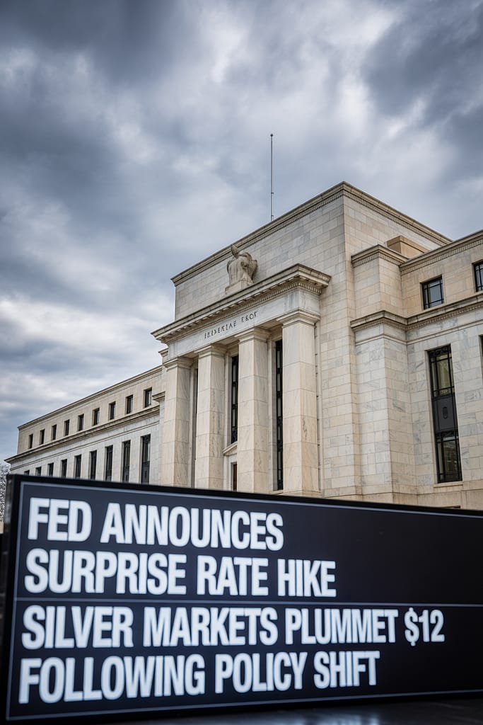 Federal Reserve Announcement Sparks Silver Drops $12 Crisis
