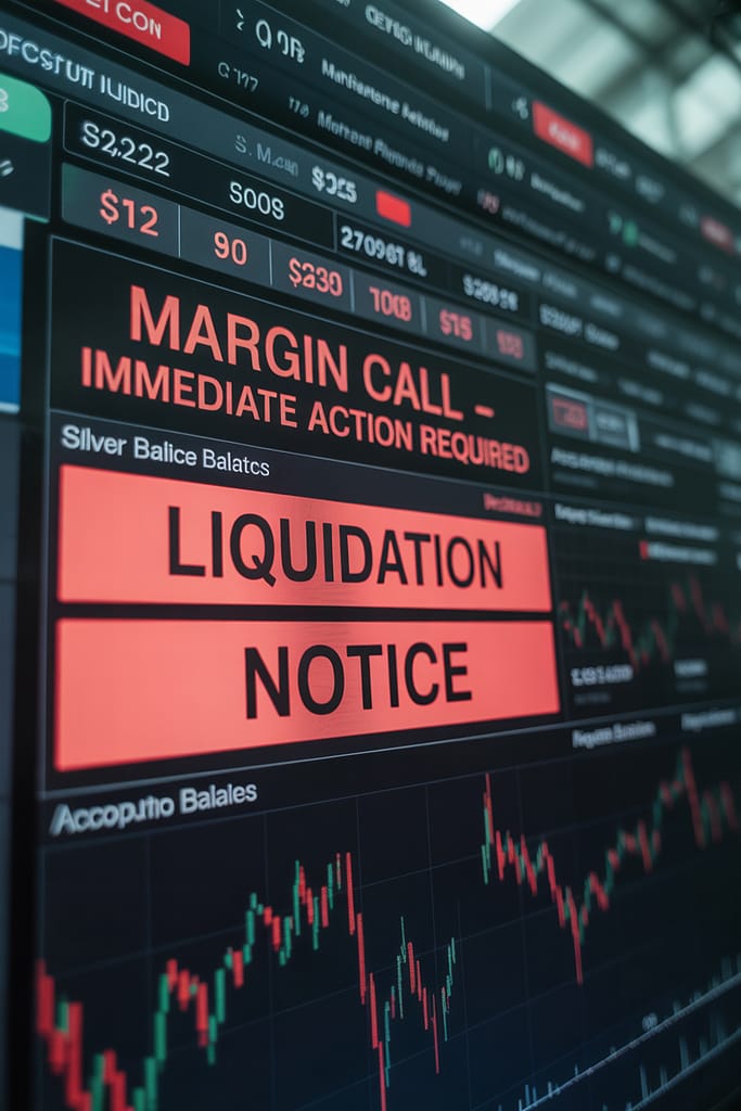 How Silver Drops $12 Triggered Margin Calls and Liquidations