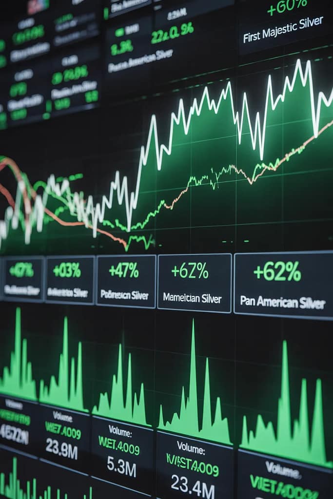 Mining Stocks Surge During Most Violent 48 Hours in Silver