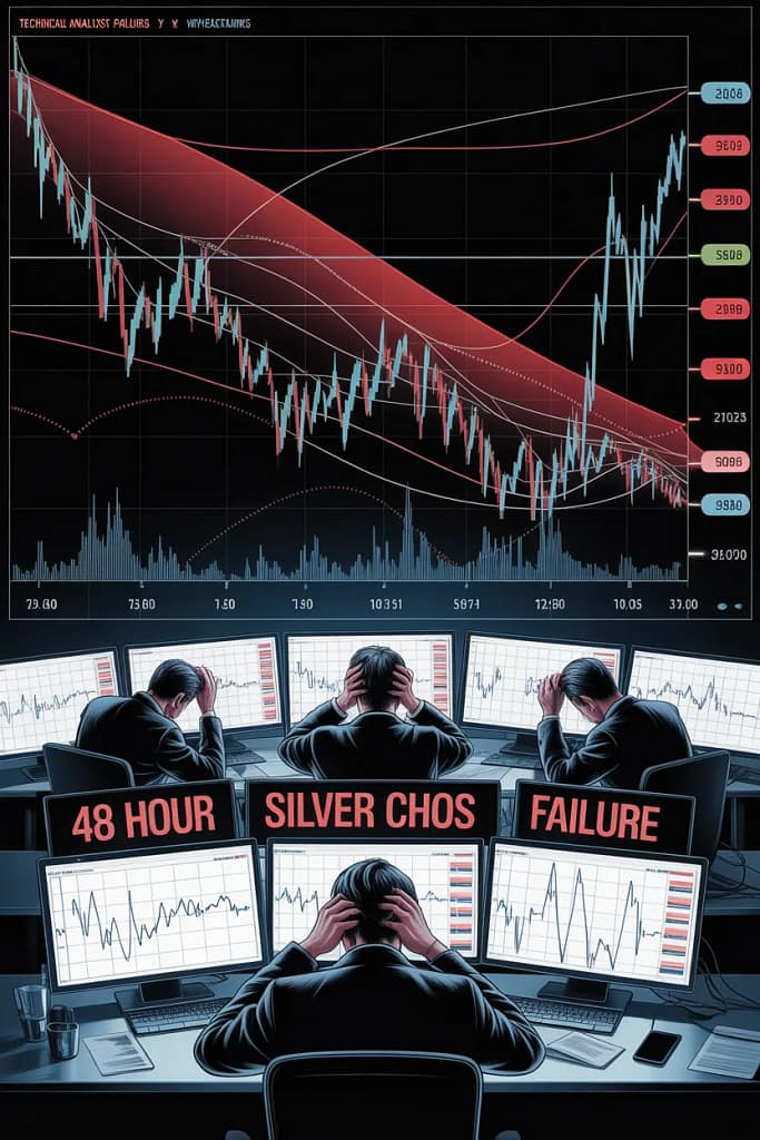 Technical Analysis Fails During Most Violent 48 Hours in Silver