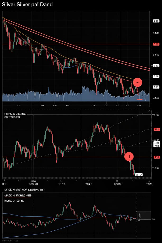 Technical Analysis Warning Signs Before Silver Drops $12