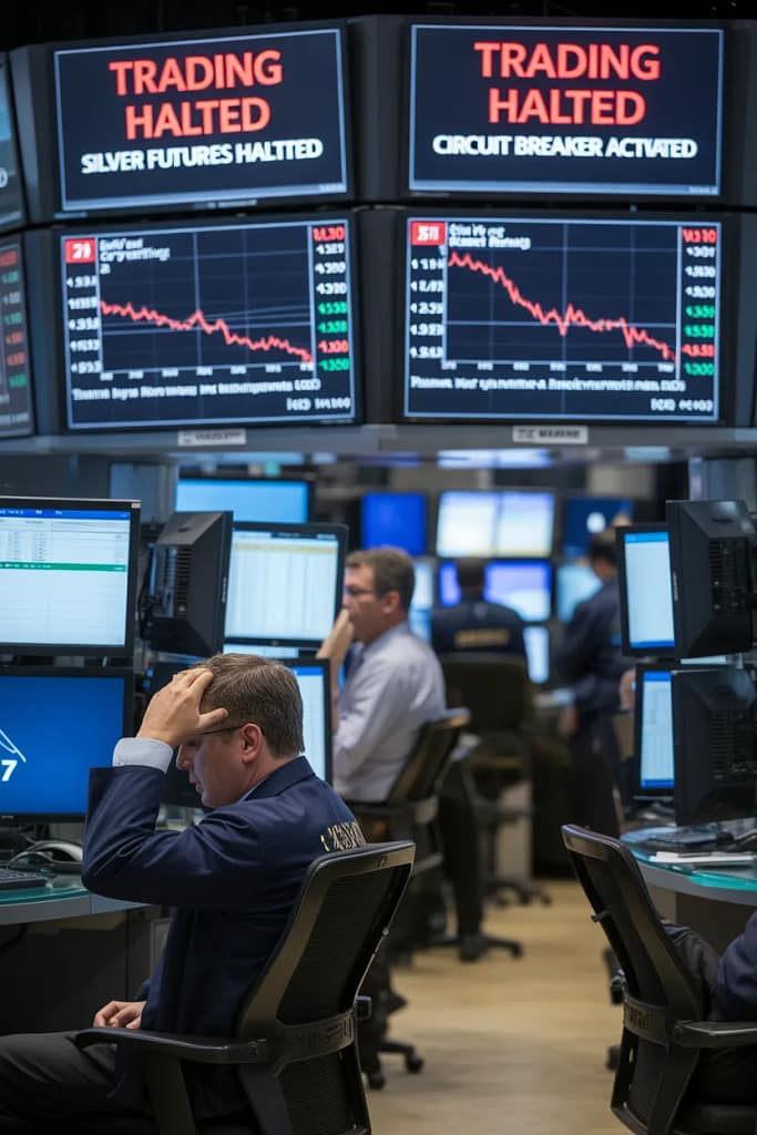 Trading Halts During Most Violent 48 Hours in Silver