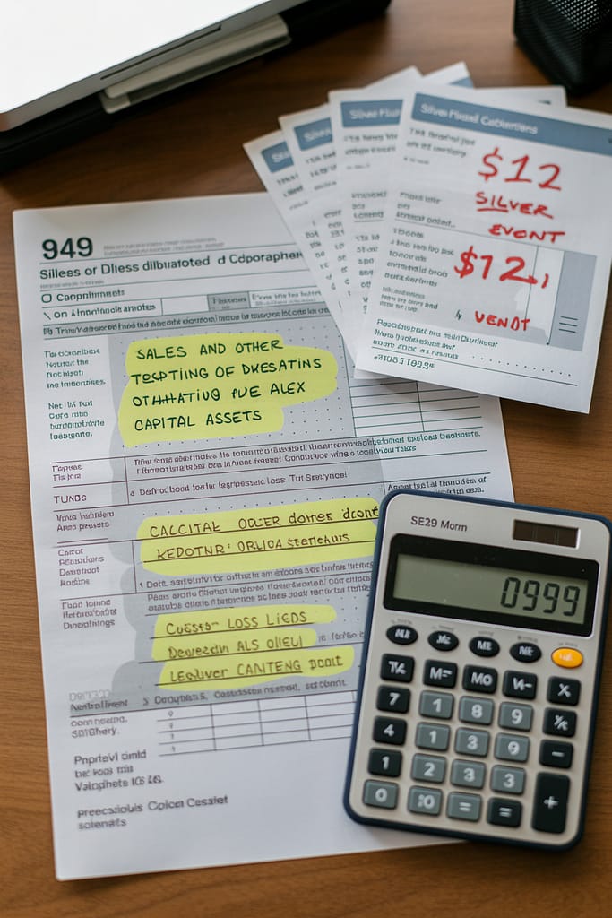 Silver Drops $12: Tax Implications and Loss Harvesting Strategies